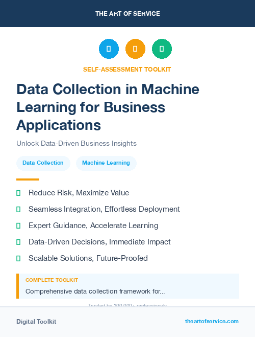Data Collection in Machine Learning for Business Applications