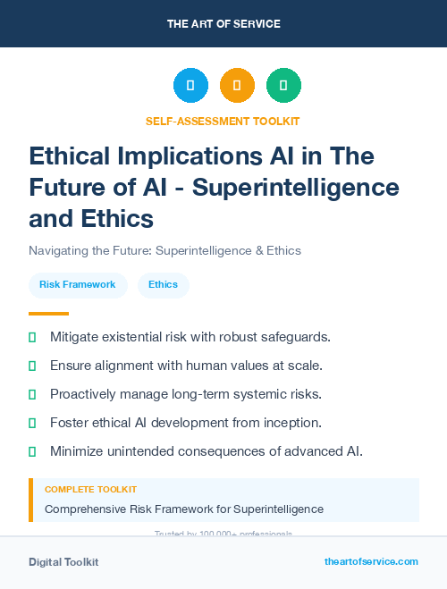 Ethical Implications AI in The Future of AI - Superintelligence and Ethics