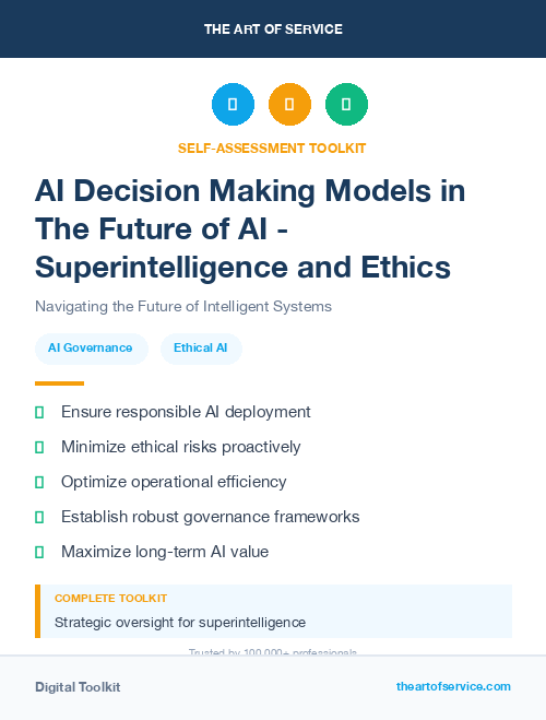 AI Decision Making Models in The Future of AI - Superintelligence and Ethics