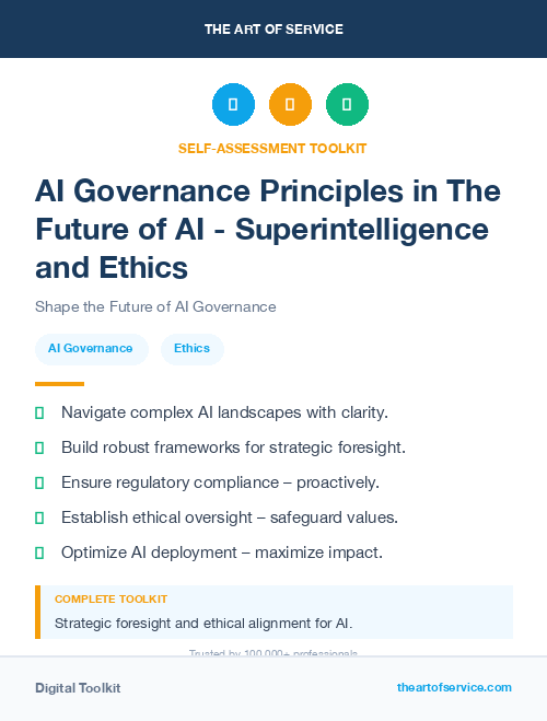 AI Governance Principles in The Future of AI - Superintelligence and Ethics