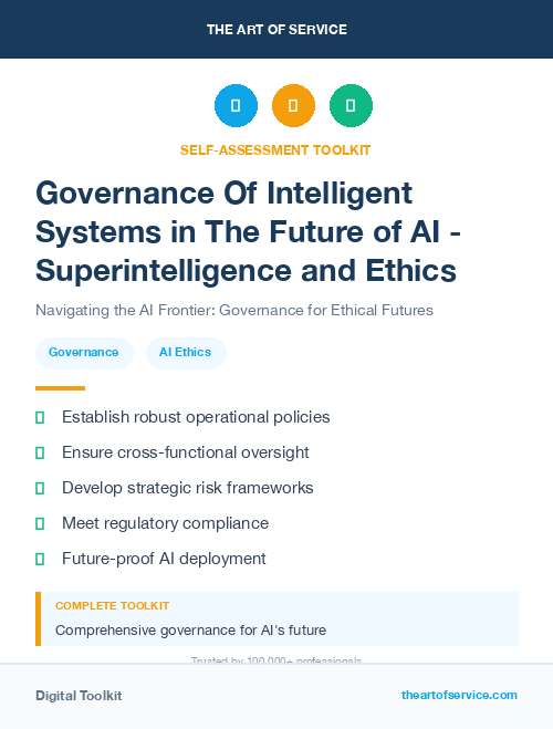Governance Of Intelligent Systems in The Future of AI - Superintelligence and Ethics