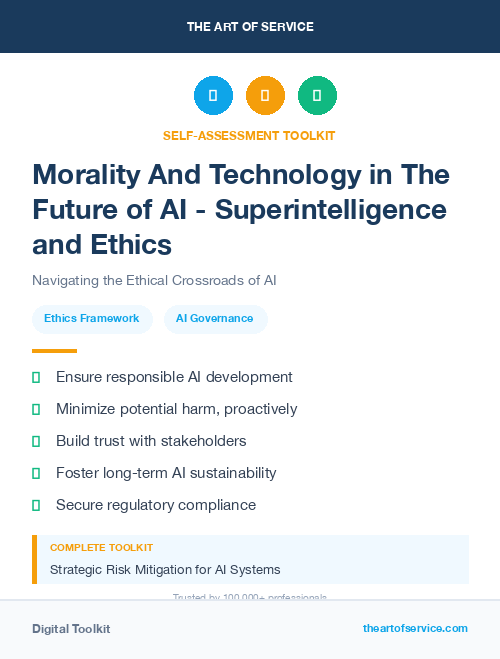 Morality And Technology in The Future of AI - Superintelligence and Ethics