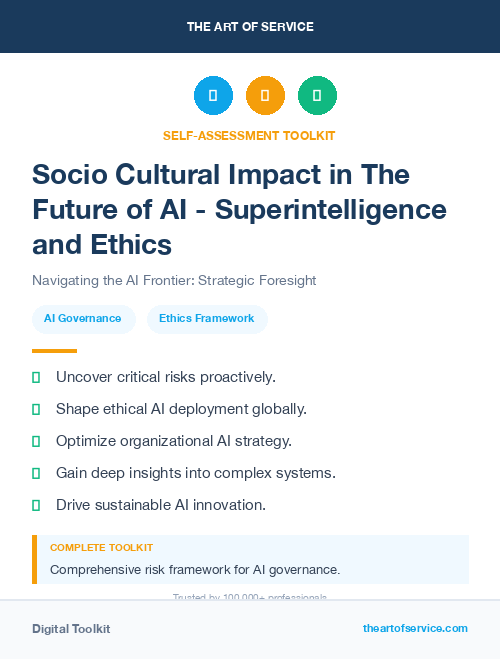 Socio Cultural Impact in The Future of AI - Superintelligence and Ethics