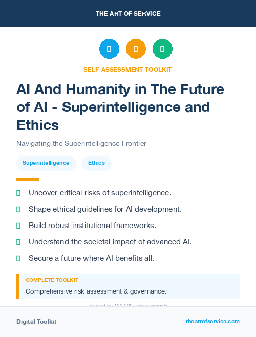 AI And Humanity in The Future of AI - Superintelligence and Ethics