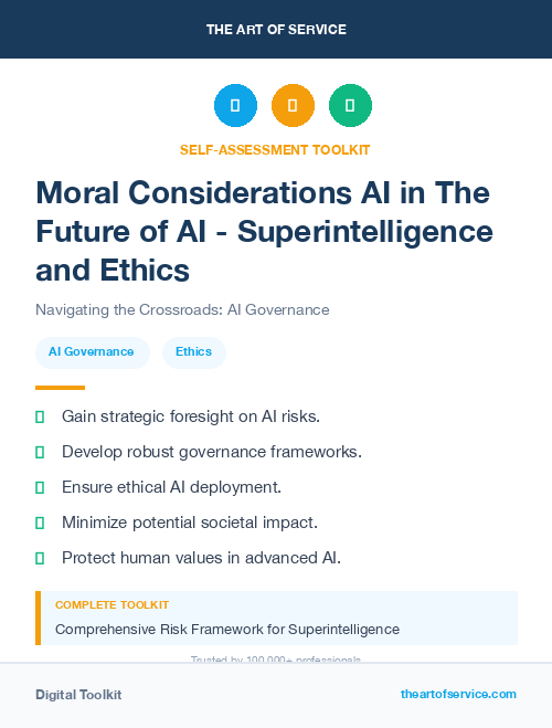 Moral Considerations AI in The Future of AI - Superintelligence and Ethics