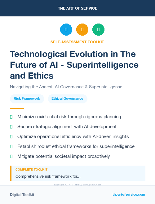 Technological Evolution in The Future of AI - Superintelligence and Ethics