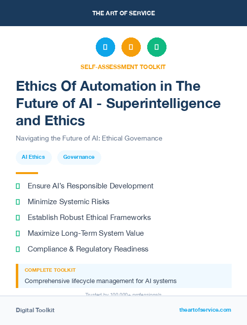 Ethics Of Automation in The Future of AI - Superintelligence and Ethics