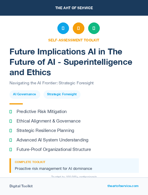 Future Implications AI in The Future of AI - Superintelligence and Ethics