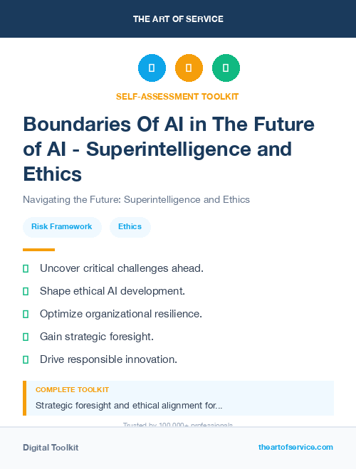 Boundaries Of AI in The Future of AI - Superintelligence and Ethics