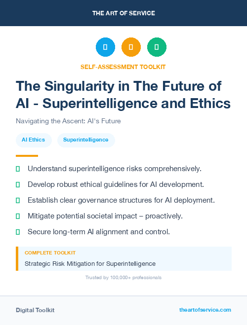 The Singularity in The Future of AI - Superintelligence and Ethics