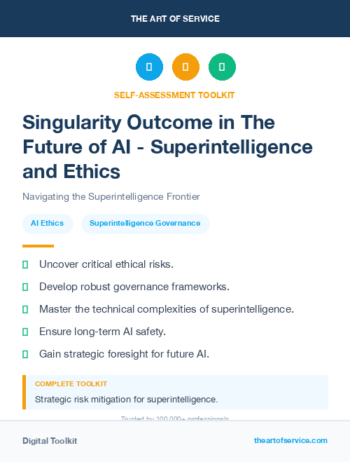 Singularity Outcome in The Future of AI - Superintelligence and Ethics