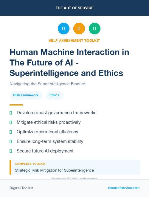 Human Machine Interaction in The Future of AI - Superintelligence and Ethics