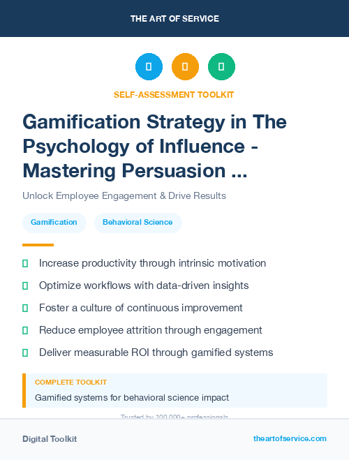 Gamification Strategy in The Psychology of Influence - Mastering Persuasion and Negotiation
