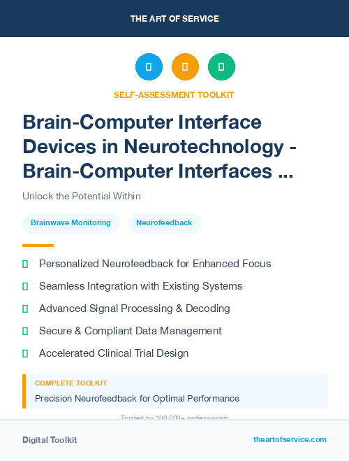 Brain-Computer Interface Devices in Neurotechnology - Brain-Computer Interfaces and Beyond
