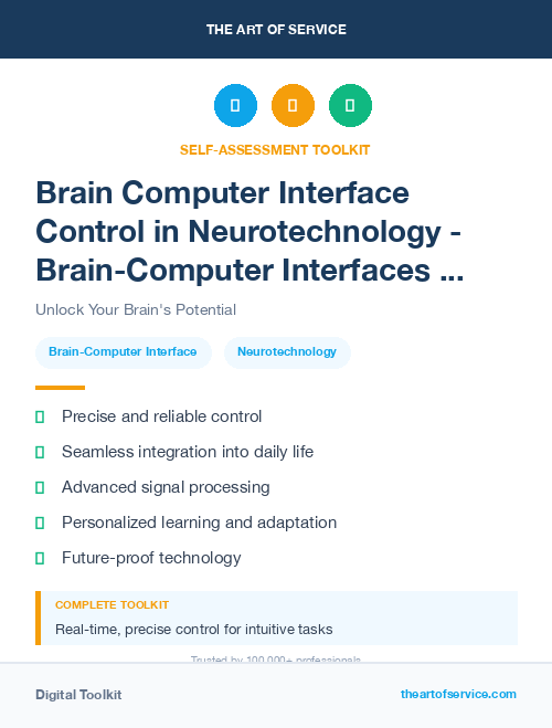 Brain Computer Interface Control in Neurotechnology - Brain-Computer Interfaces and Beyond