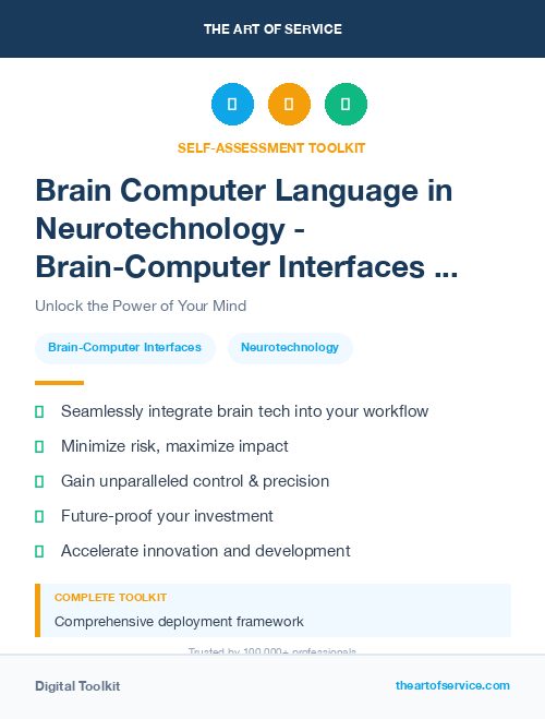 Brain Computer Language in Neurotechnology - Brain-Computer Interfaces and Beyond