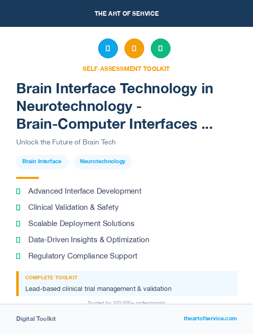 Brain Interface Technology in Neurotechnology - Brain-Computer Interfaces and Beyond