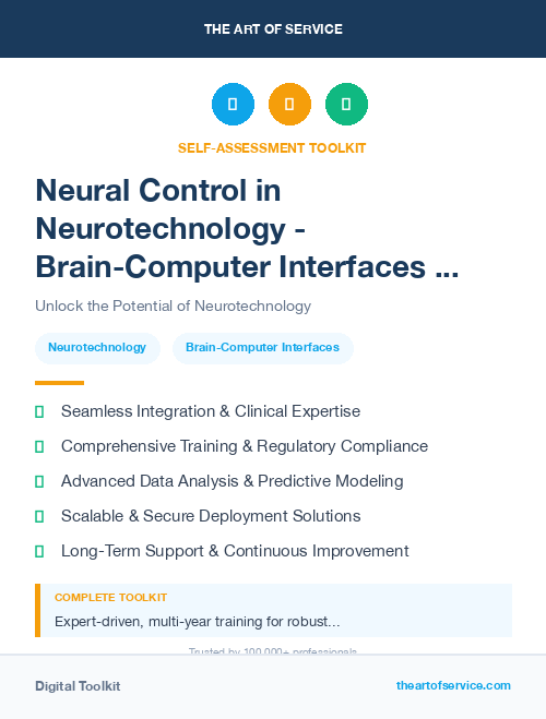 Neural Control in Neurotechnology - Brain-Computer Interfaces and Beyond