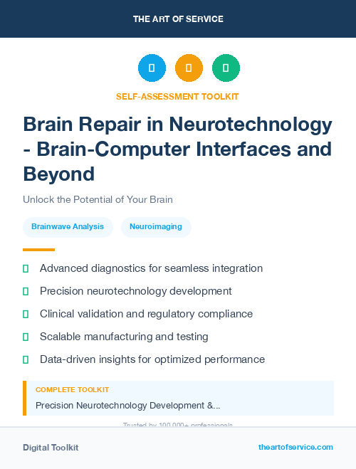 Brain Repair in Neurotechnology - Brain-Computer Interfaces and Beyond