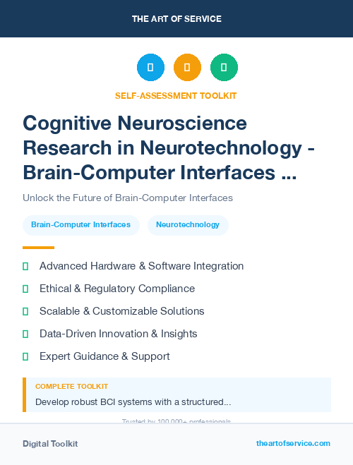 Cognitive Neuroscience Research in Neurotechnology - Brain-Computer Interfaces and Beyond