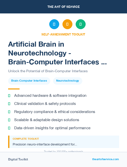 Artificial Brain in Neurotechnology - Brain-Computer Interfaces and Beyond