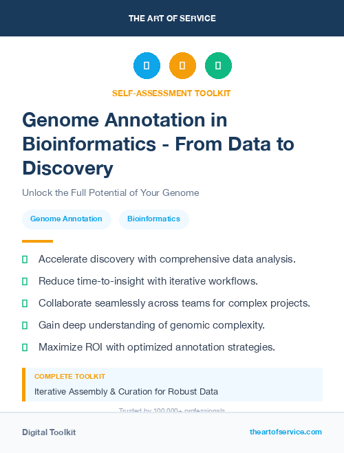 Genome Annotation in Bioinformatics - From Data to Discovery