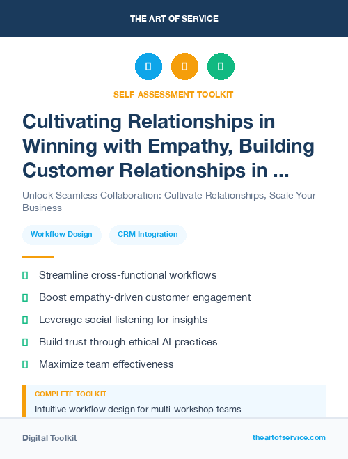 Cultivating Relationships in Winning with Empathy, Building Customer Relationships in the Age of Social Media