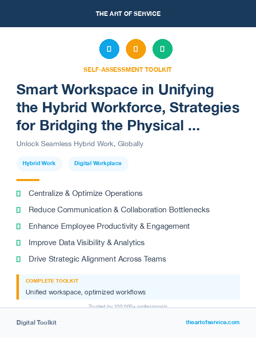 Smart Workspace in Unifying the Hybrid Workforce, Strategies for Bridging the Physical and Digital Divide