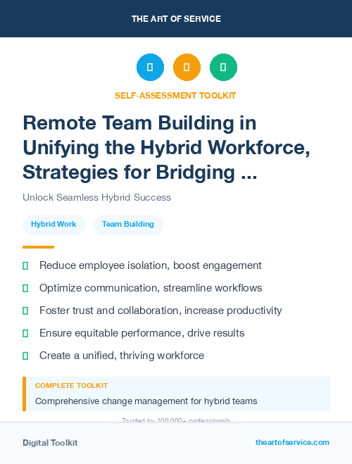 Remote Team Building in Unifying the Hybrid Workforce, Strategies for Bridging the Physical and Digital Divide