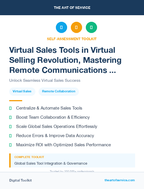 Virtual Sales Tools in Virtual Selling Revolution, Mastering Remote Communications and Closing Deals Online