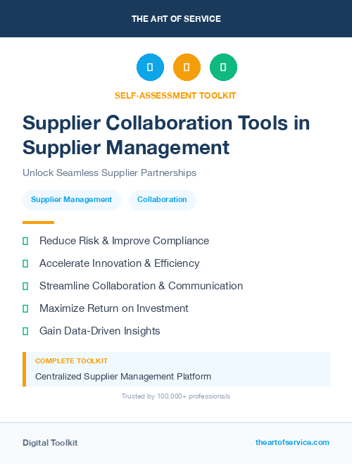 Supplier Collaboration Tools in Supplier Management