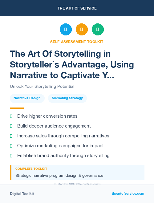 The Art Of Storytelling in Storyteller`s Advantage, Using Narrative to Captivate Your Audience and Sell More