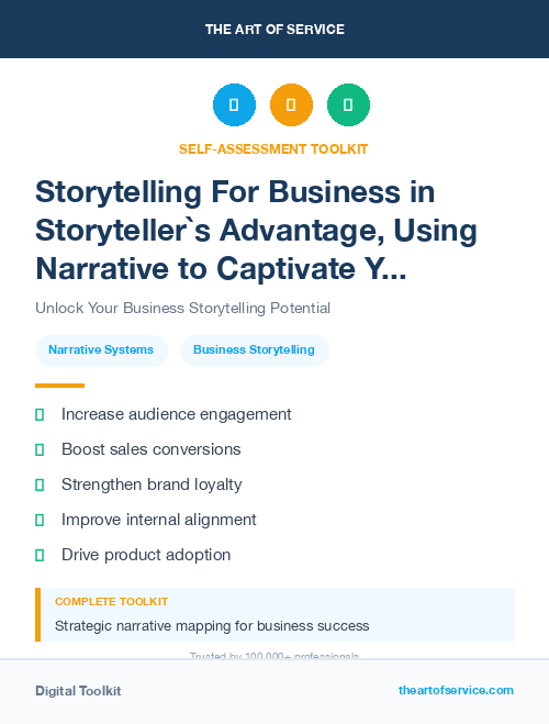 Storytelling For Business in Storyteller`s Advantage, Using Narrative to Captivate Your Audience and Sell More