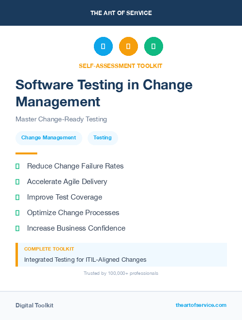 Software Testing in Change Management