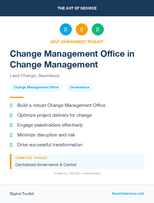 Change Management Office in Change Management