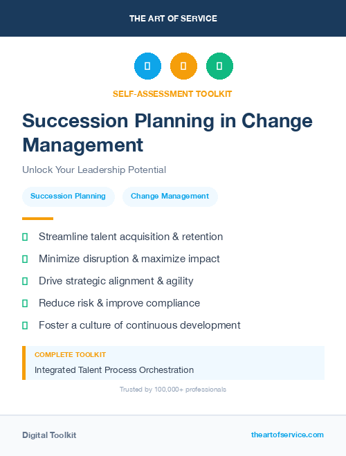 Succession Planning in Change Management