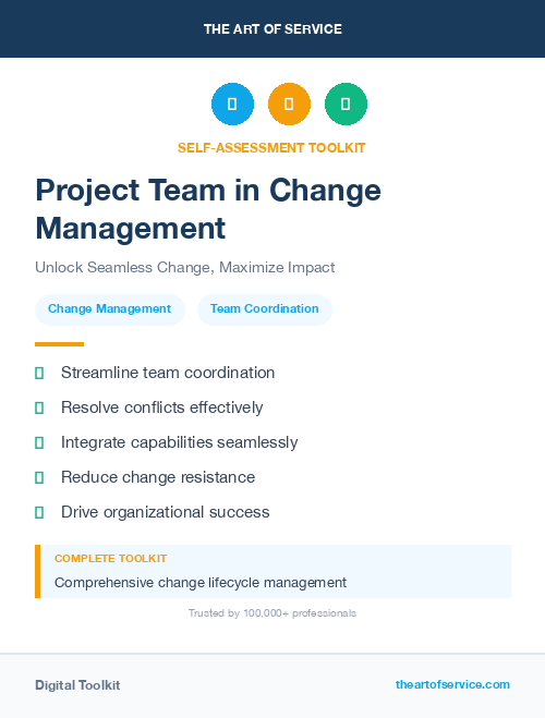Project Team in Change Management
