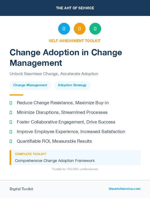 Change Adoption in Change Management