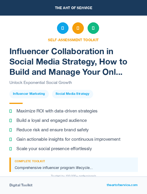 Influencer Collaboration in Social Media Strategy, How to Build and Manage Your Online Presence and Reputation