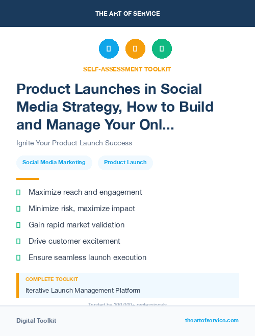 Product Launches in Social Media Strategy, How to Build and Manage Your Online Presence and Reputation