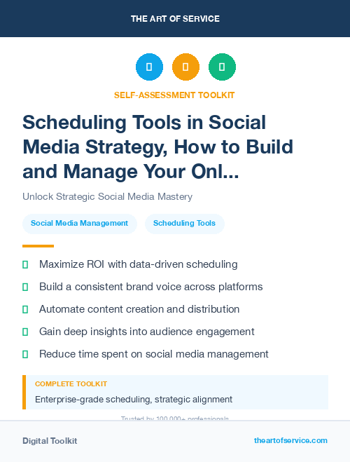 Scheduling Tools in Social Media Strategy, How to Build and Manage Your Online Presence and Reputation