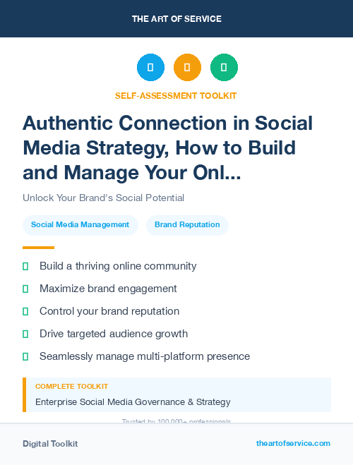Authentic Connection in Social Media Strategy, How to Build and Manage Your Online Presence and Reputation