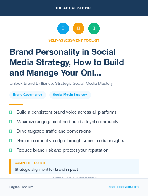 Brand Personality in Social Media Strategy, How to Build and Manage Your Online Presence and Reputation