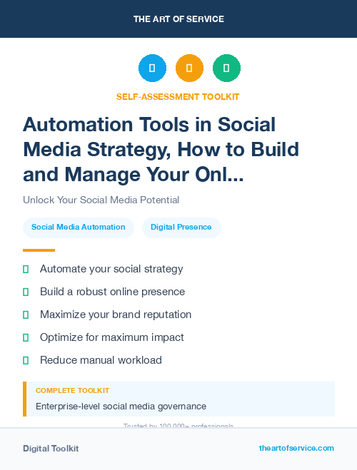 Automation Tools in Social Media Strategy, How to Build and Manage Your Online Presence and Reputation