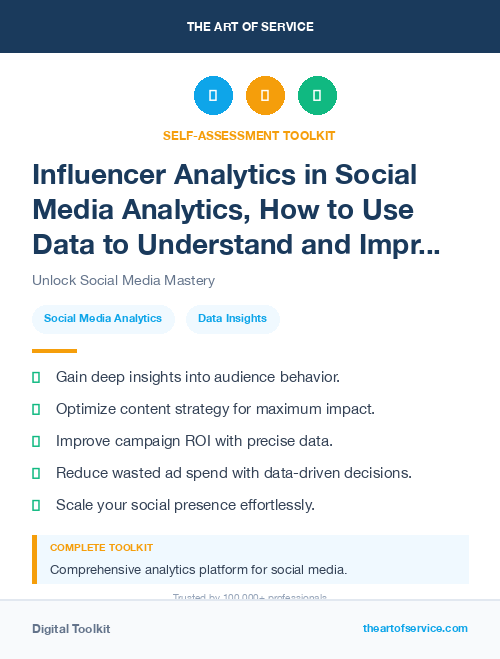 Influencer Analytics in Social Media Analytics, How to Use Data to Understand and Improve Your Social Media Performance