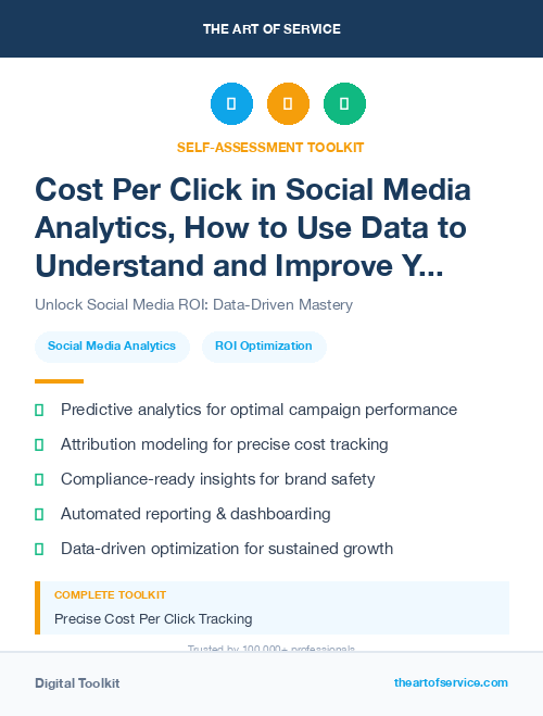 Cost Per Click in Social Media Analytics, How to Use Data to Understand and Improve Your Social Media Performance