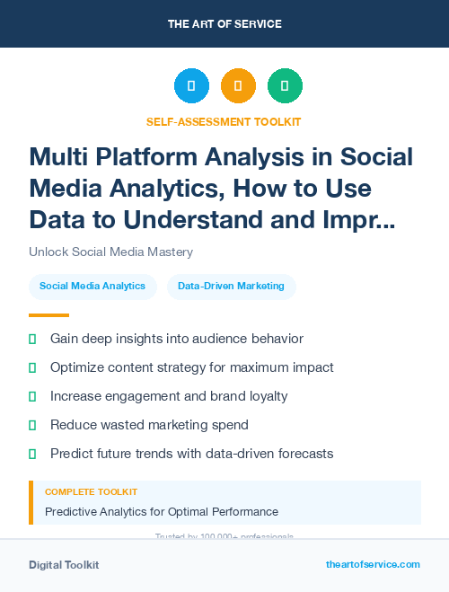 Multi Platform Analysis in Social Media Analytics, How to Use Data to Understand and Improve Your Social Media Performance