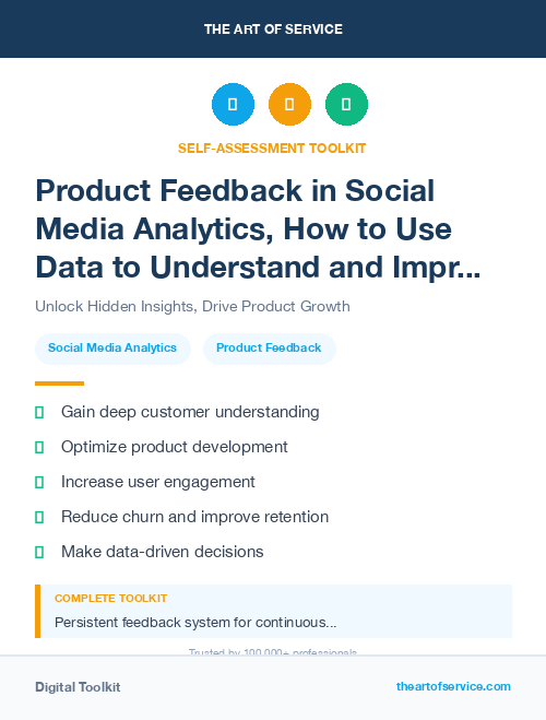 Product Feedback in Social Media Analytics, How to Use Data to Understand and Improve Your Social Media Performance