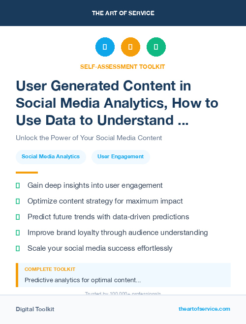 User Generated Content in Social Media Analytics, How to Use Data to Understand and Improve Your Social Media Performance