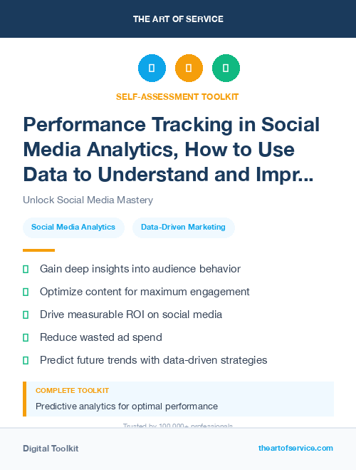 Performance Tracking in Social Media Analytics, How to Use Data to Understand and Improve Your Social Media Performance